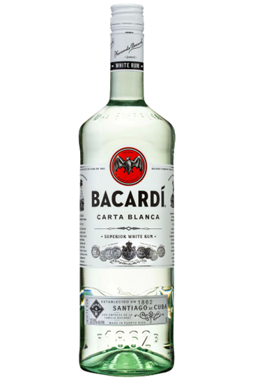 RUM BACARDI CARTA BLANCA CL100