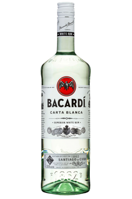 RUM BACARDI CARTA BLANCA CL100